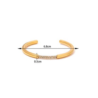 Luxe Sparkle Gold Bangle