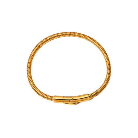 Minimal snake bracelet
