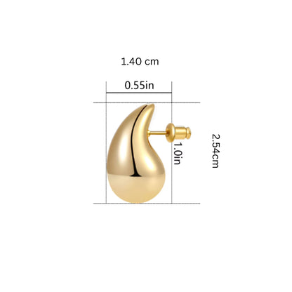 Teardrop earrings s925 sterling silver post